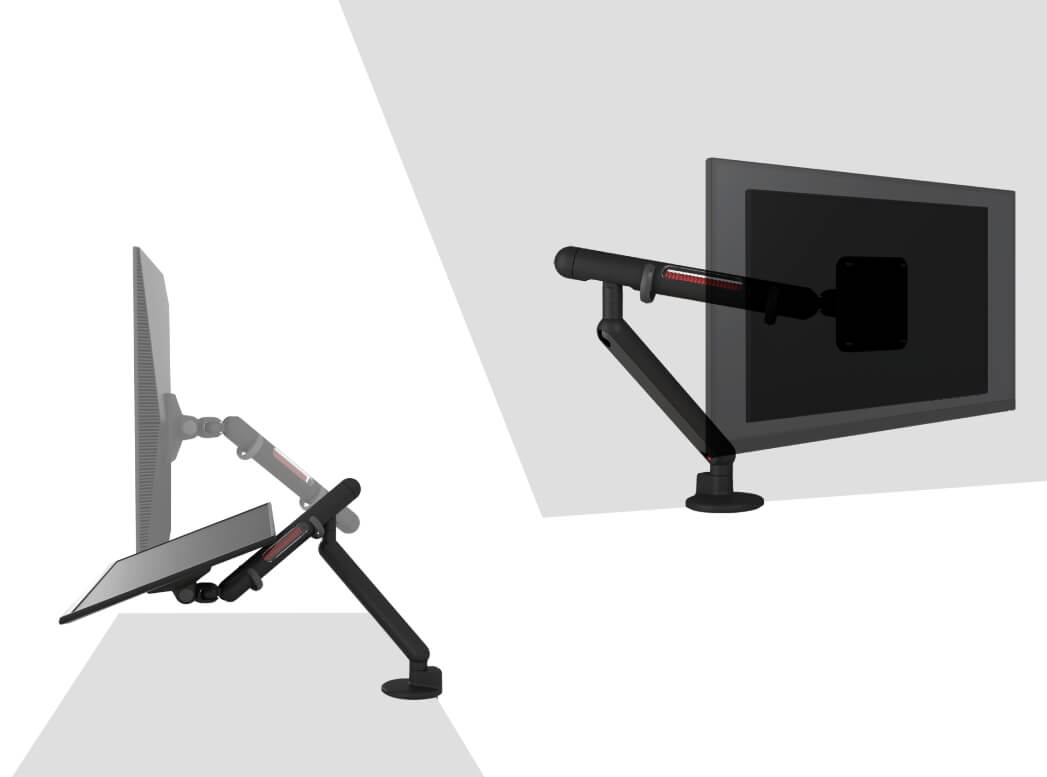 AFTERWORK Smart and Sleek Monitor Arm Designs